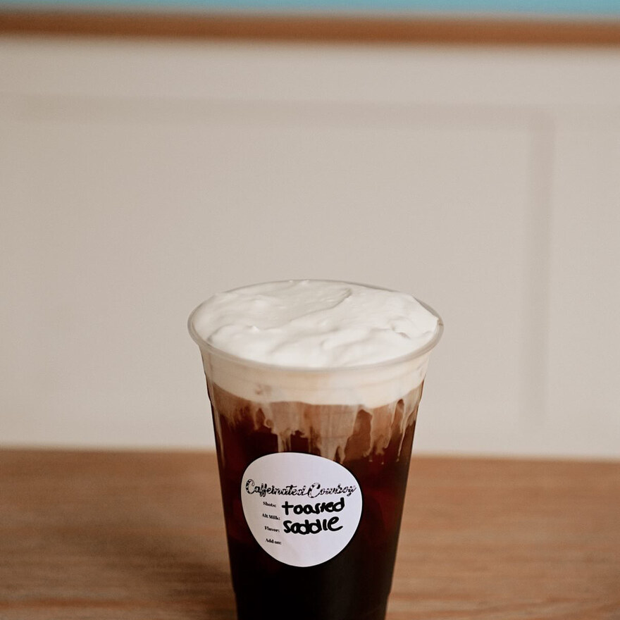 Cold brew with cold foam